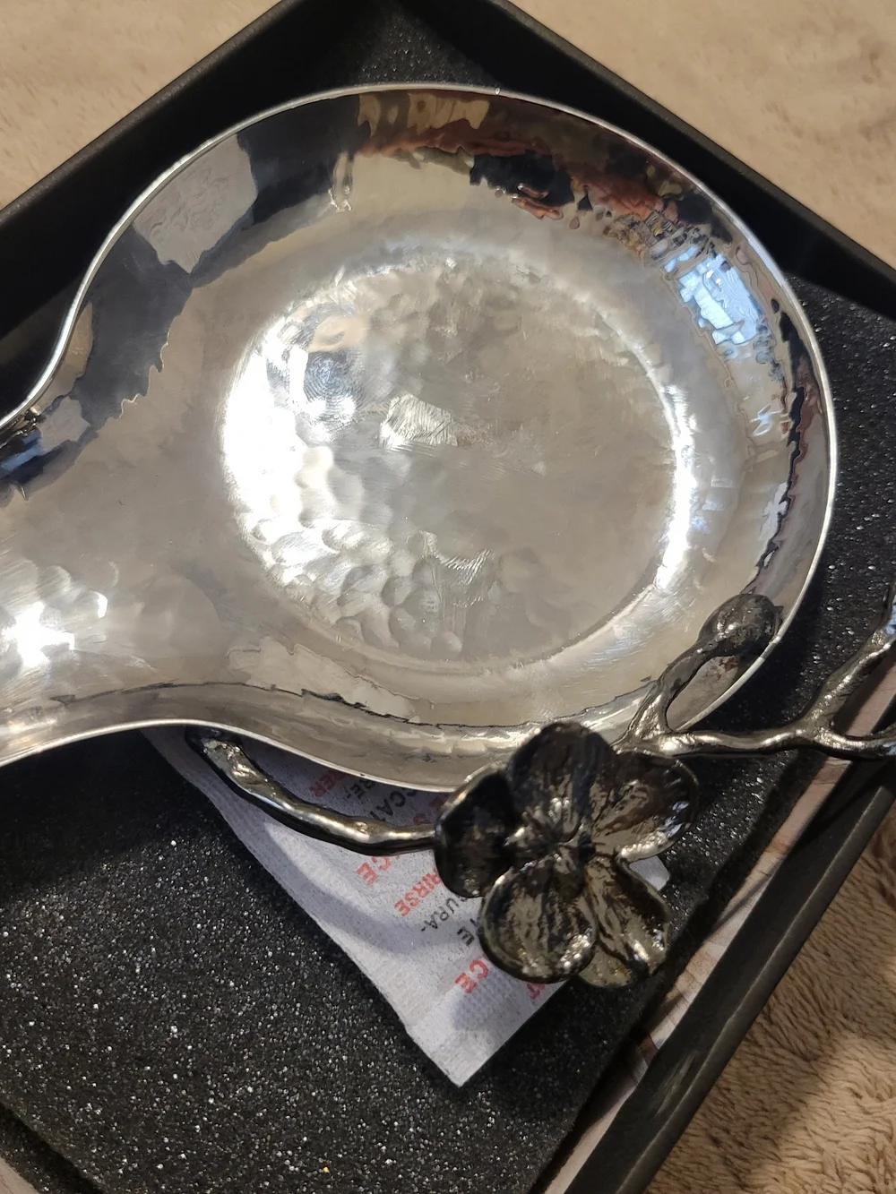 Michael Aram Black Orchid Spoon Rest